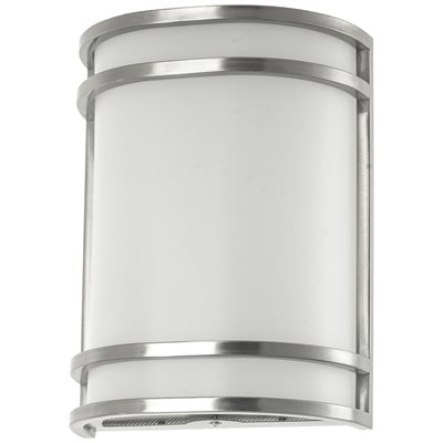 LFX/HC/MW/3SCT/BN LED Half Cylinder Wall Sconce 120V Dimmable 11W