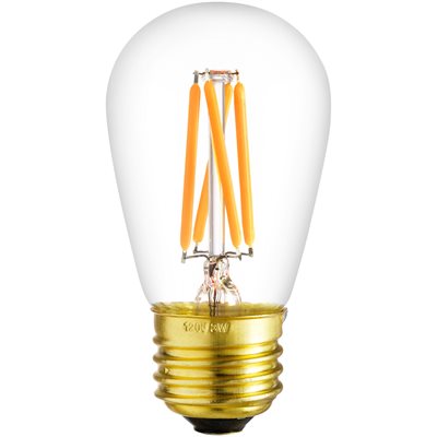 S14/LED/FS/4W/27K/6PK Dimmable E26 Base 120V 6 Pack